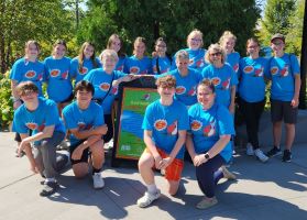 Group of Clean Drains volunteers from 2024.