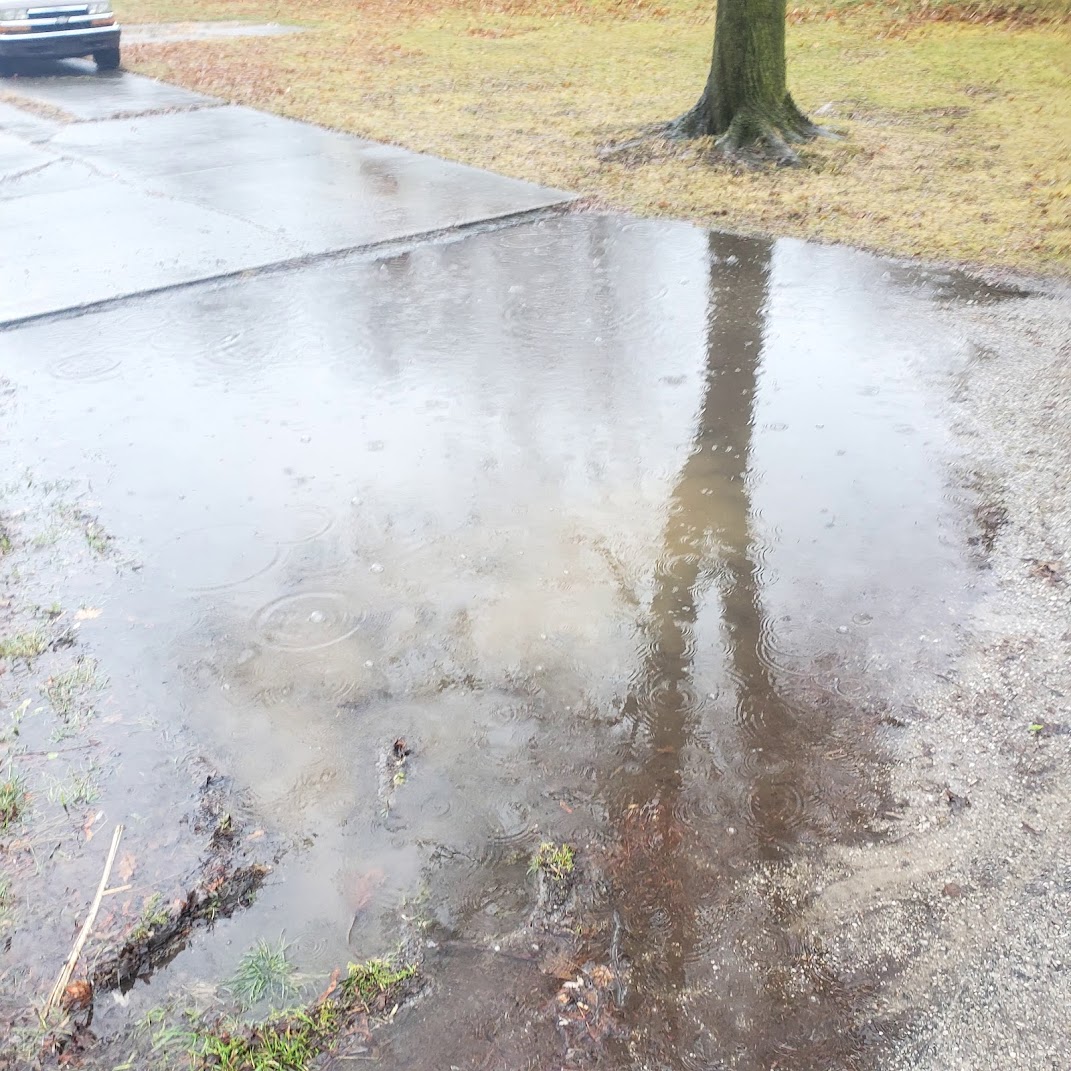 Hazelhurst Drive standing water/flooding