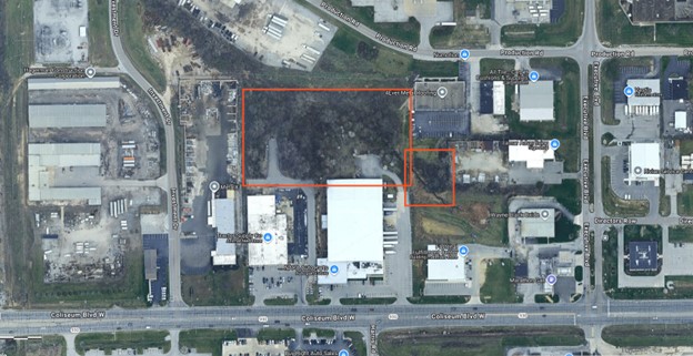 Project Area of Lincolndale Drain - Wetland